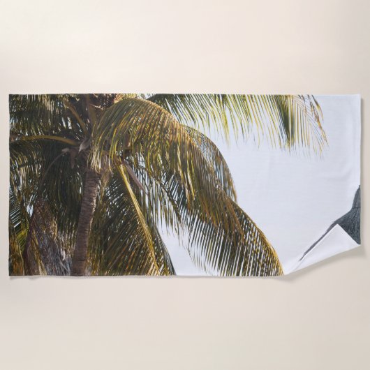 Caribbean Beach Bliss 9 #art #reizen Strandlaken (Voorkant)