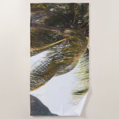 Caribbean Beach Bliss 9 #art #reizen Strandlaken (Voorkant)