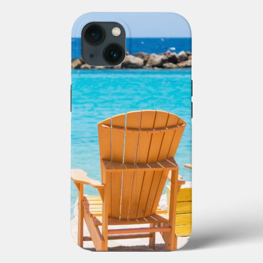 Caribbean Beach Chair Oasis #1 #caribbean #wall Case-Mate iPhone Case (Achterkant)
