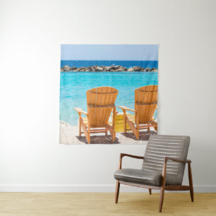 Caribbean Beach Chair Oasis #1 #caribbean #wall Wandkleed
