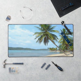 Caribbean Beach Desk Mat