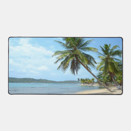 Caribbean Beach Desk Mat (Voorkant)
