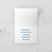 Caribbean Beach wenskaart Kaart (Binnen)