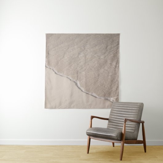 Caribbean Beach Zen Oasis #1 #oceaan #muur #kunst Wandkleed (In situ)