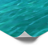 Caribbean Boat Waterverf Poster Print (Hoek)