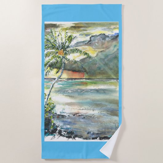 Caribbean Breezes Strandlaken (Voorkant)