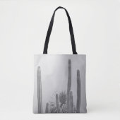 Caribbean Cactus Grove Charm 2 #art #natuur Tote Bag (Voorkant)