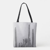 Caribbean Cactus Grove Charm 2 #art #natuur Tote Bag (Achterkant)