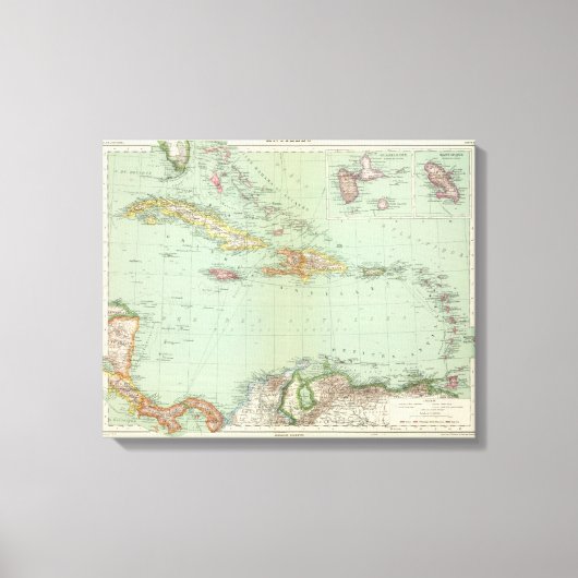 Caribbean Canvas Afdruk (Voorkant)