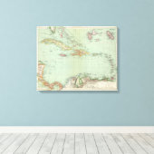 Caribbean Canvas Afdruk (Insitu (Houten vloer))