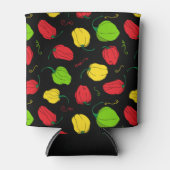 Caribbean Chef Scotch Bonnet Chili Peppers Bier Blikjeskoeler (Voorkant)