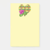 Caribbean Colorful Fabric Madras Tartan Post-it® Notes (Voorkant)