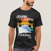 Caribbean Cruise 2023 Familie Vrienden Groepsreize T-shirt (Voorkant)