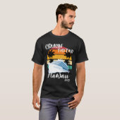 Caribbean Cruise 2023 Familie Vrienden Groepsreize T-shirt (Voorkant volledig)