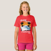 Caribbean Cruise 2024 Familie Vrienden Groepsreize T-shirt (Voorkant volledig)