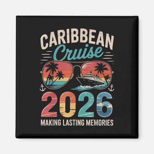 Caribbean Cruise 2026 Vakantie reis bij familie Magneet (Voorkant)