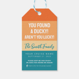 Caribbean Cruise Duck Cadeaulabel