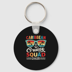Caribbean Cruise Squad 2025 Gezinsvakantie Trip M Sleutelhanger