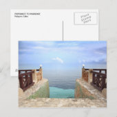 Caribbean Cuba Postcard Briefkaart (Voorkant / Achterkant)