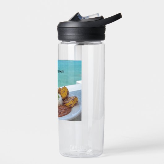 Caribbean dinner waterfles (Links)