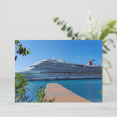 Caribbean Dream cruise Kaart (Staand voorkant)