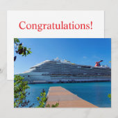 Caribbean Dream cruise Kaart (Voorkant / Achterkant)