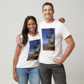 CARIBBEAN, Grenada, St. George, Boats on palm T-shirt (Unisex)