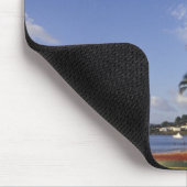 CARIBBEAN, Grenada, St. George, Boten op palm Muismat (Hoek)