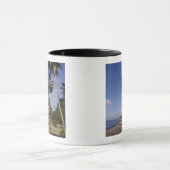 CARIBBEAN, Grenada, St. George, Boten op palmen Mok (Midden)