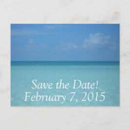 Caribbean Horizon Save the Date Briefkaart