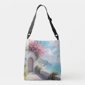 Caribbean in spring crossbody tas (Achterkant)