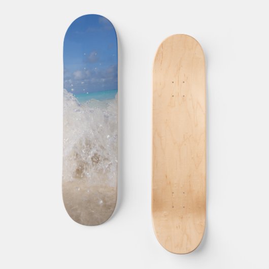 Caribbean Island Wave Love 2 Persoonlijk Skateboard (Voorkant)