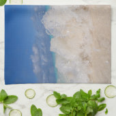 Caribbean Island Wave Love 2 Theedoek (Gevouwen)