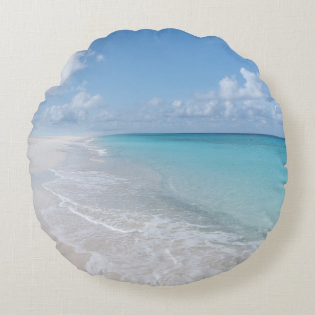 Caribbean Isle Dream 1 Rond Kussen (Voorkant)
