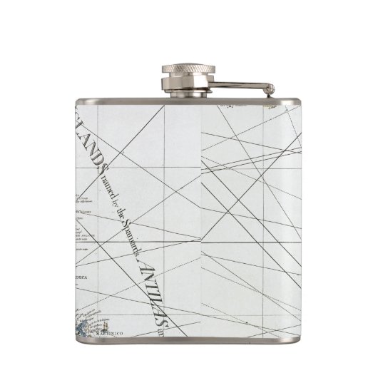 CARIBBEAN: KAART, 1775 HEUPFLES (Achterkant)