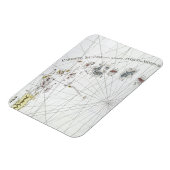 CARIBBEAN: KAART, 1775 MAGNEET (Linkerzijde)