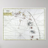 CARIBBEAN: KAART, 1775 POSTER (Voorkant)