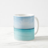 Caribbean Ocean Beach Bliss #5 #tropical #wall Koffiemok (Voorkant rechts)