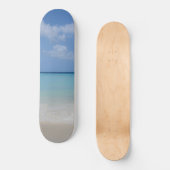 Caribbean Ocean Beach Droom #5 #curacao #wall #art Persoonlijk Skateboard (Voorkant)