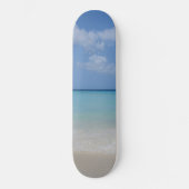 Caribbean Ocean Beach Droom #5 #curacao #wall #art Persoonlijk Skateboard (Voorkant)
