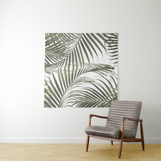 Caribbean Palm Oerwoud 1 Wandkleed (In situ)