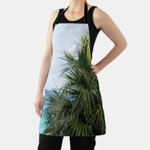 Caribbean Paradise Palms #1 #tropisch #oceaan #muu Schort
