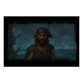 Caribbean Pirate King Perfect Poster (Voorkant)