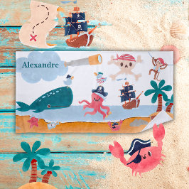 Caribbean Pirates Island Ocean Whale Boys Strandlaken