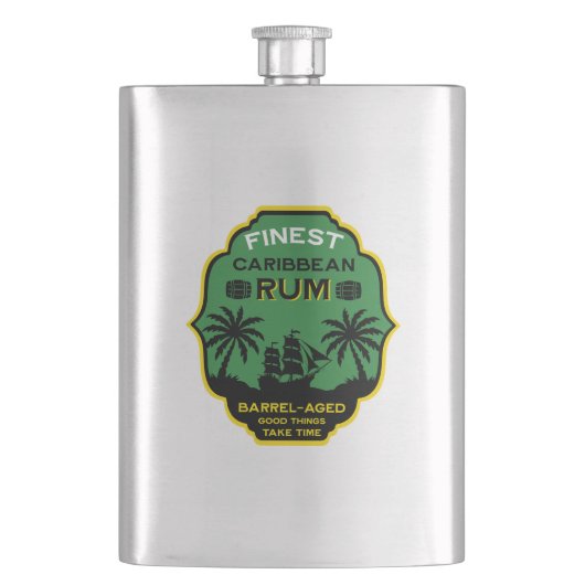 Caribbean Rum Gift Flacon (Voorkant)