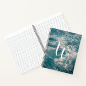 Caribbean Seascape Journal Monogram Notitieboek (Binnen)