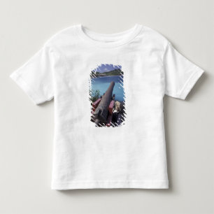 CARIBBEAN, St. Barts, Kanon gericht op Baai van Kinder Shirts
