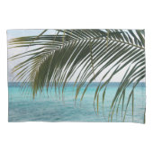 Caribbean Sunrise Ocean Palm 1 Kussensloop (Voorkant)