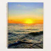 Caribbean Sunset Glow Planner
