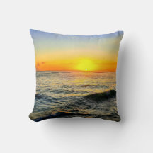 Caribbean Sunset Glow Sierkussen
